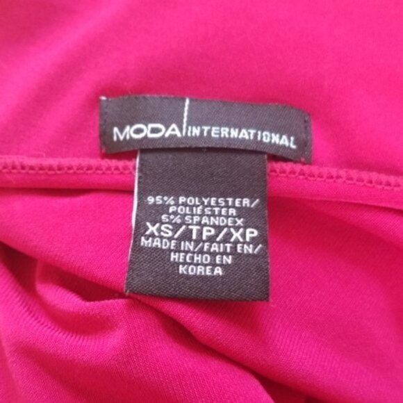 Victoria Secret red mini dress one shoulder Size XS - Picture 6 of 6